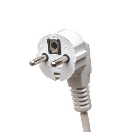 Удлинитель Премиум с кнопной 3 гнезда 5 метров ПВС 3*0,75 с заземлением х25