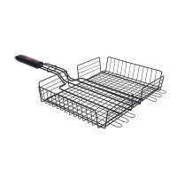 Решетка-гриль антипригар.покр. тм GRILLBOOM, 56х(23х30х4)см