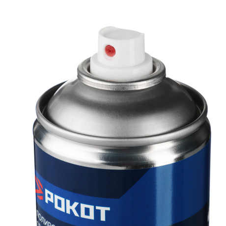 РОКОТ Полироль для пластика глянцевый с антистатиком (аэрозоль), 520 мл.