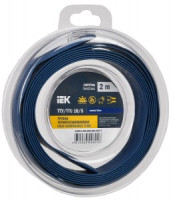 IEK термоусадка трубка ТТУ нг-LS 10/5 синяя (2м/упак, цена за уп) ТУТ UDR12-010-005-002-K07-T