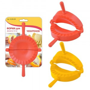 Форма д/чебуреков, d=12см (кратность 6шт!!!) пластик VL80-220 Мультидом