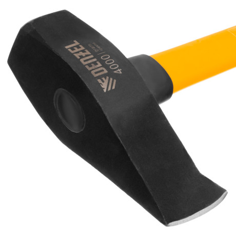 Колун-кувалда 4000 г, кованая, фибергласовая рукоятка c TPR покрытием, 880 мм Denzel