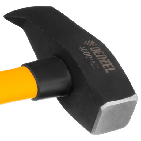 Колун-кувалда 4000 г, кованая, фибергласовая рукоятка c TPR покрытием, 880 мм Denzel