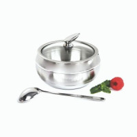 Сахарница нерж.сталь с ложечкой, 330 мл, Кэнди TR-61125 Taller