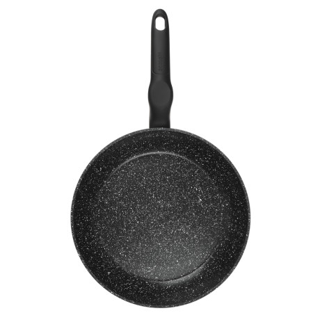 SATOSHI Стоун Сковорода литая d26см, антипригарное покрытие Мрамор, индукция