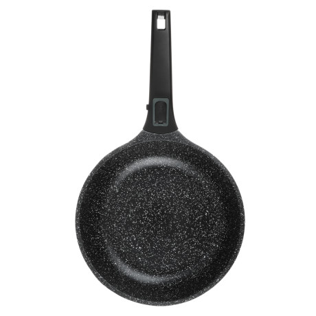 SATOSHI Уран Сковорода литая d24см, антипригарное покрытие Мрамор, индукция, съемная ручка