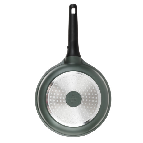 SATOSHI Уран Сковорода литая d24см, антипригарное покрытие Мрамор, индукция, съемная ручка