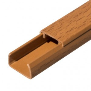 Промрукав Кабель-канал бук 2-й замок в п/э 25х16 (80м/уп) Промрукав 025429