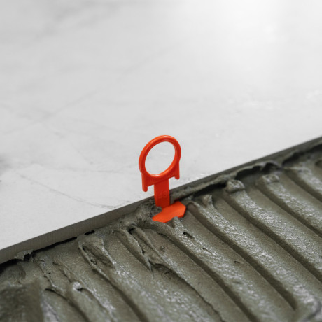 Зажим для системы выравнивания плитки СВП Кольцо, 500 шт. в коробе Сибртех