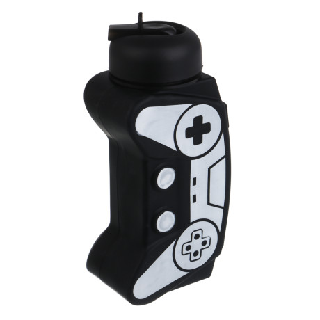 Бутылка для воды тм LADECOR "Джойстик", 600 мл, силикон, 2 вида