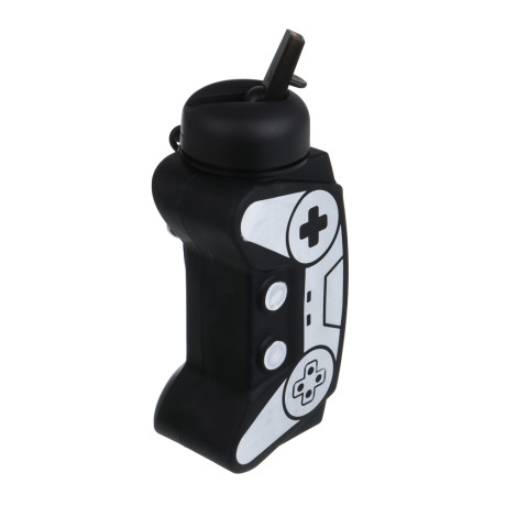 Бутылка для воды тм LADECOR "Джойстик", 600 мл, силикон, 2 вида