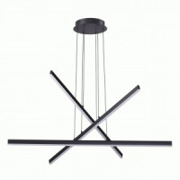 ODEON LIGHT 3890/48L ODL20 35 черный/металл Подвесной св-к LED 4000K 48W 220V RUDY