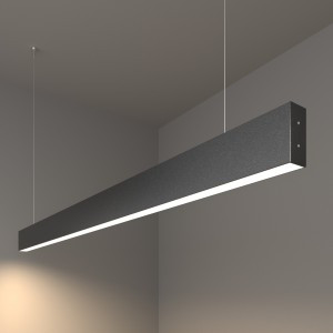Elektrostandard св-к св/д линейн. Черн.шагрень подвес. 1сторон. 25W 4200K 101-200-30-128 a042952