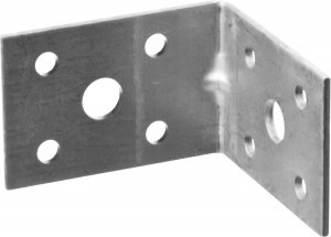 Крепежный угол ЗУБР "МАСТЕР" усиленный, 35х50х50мм, 1шт