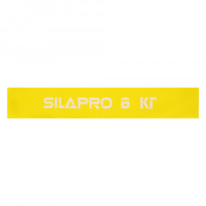 SILAPRO Фитнес-резинка, 30х5х0.03 см, нагрузка 8 кг, латекс