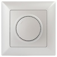 ЭРА Intro Solo диммер СУ, поворотн. 600Вт перламутр, 230В, IP20, 4-401-06 7394