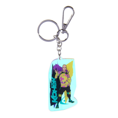 BY Русские Супергерои Брелок с кольцом и карабином, акрил, металл, 7,5-8см, 8 дизайнов