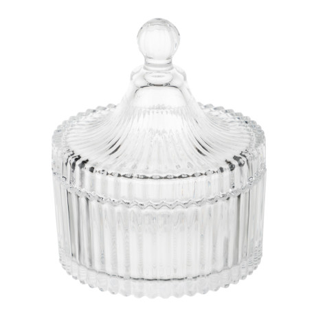 Сахарница стекло 10.5x12.5см