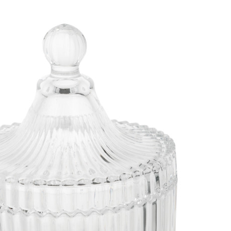 Сахарница стекло 10.5x12.5см