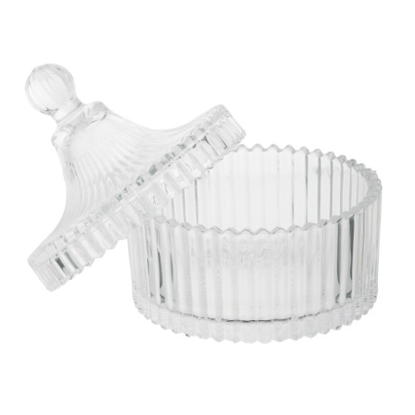 Сахарница стекло 10.5x12.5см