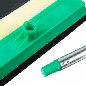 VETTA Окномойка со стальной ручкой 25см, зеленая, арт.KFC002