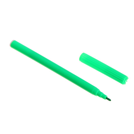 BY Русские Супергерои Фломастеры 12 цветов, смываемые, цветной вентил. колпачок, цветная коробка