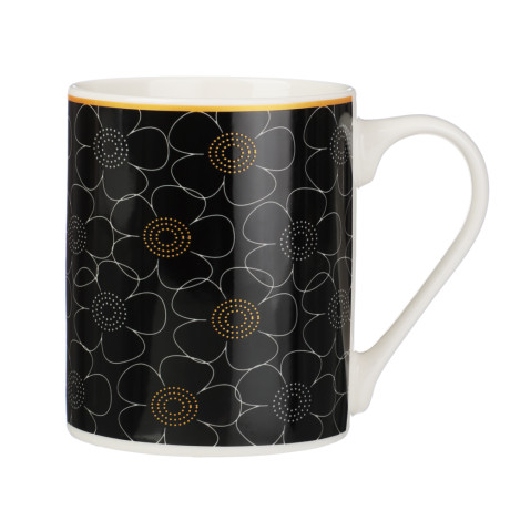 MILLIMI Кружка Калейдоскоп, 370мл, фарфор, 4 дизайна