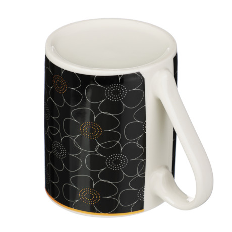 MILLIMI Кружка Калейдоскоп, 370мл, фарфор, 4 дизайна