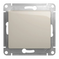 Systeme Electric GLOSSA мех. выкл. (перекл. проходной) СУ 1 кл. молочный (пл.осн.) GSL000961 (5!)