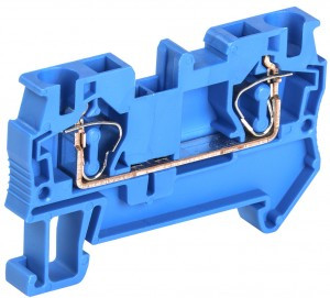 IEK Клемма пружинная КПИ 2в-4 41А синий YZN11-004-K07