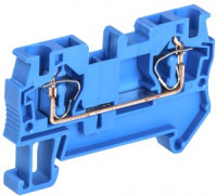 IEK Клемма пружинная КПИ 2в-4 41А синий YZN11-004-K07
