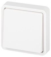 ЭРА Эксперт выкл. СУ 1 кл. IP55, 10А,250В, белый 11-1521-01 63267