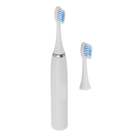 Зубная щётка электрическая тм LEBEN, 2 насадки в комплекте, белая