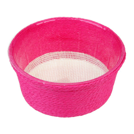 INBLOOM Кашпо плетеное 15х7см, бумажная лоза, ПП