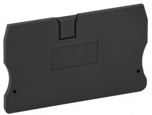 IEK Заглушка для КПИ 2в-1,5/2,5 черная YZN11D-ZGL-002-K02