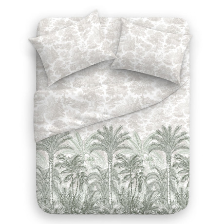 PROVANCE Мосс Комплект постельного белья 1,5 (4 предмета), поплин, 2 дизайна