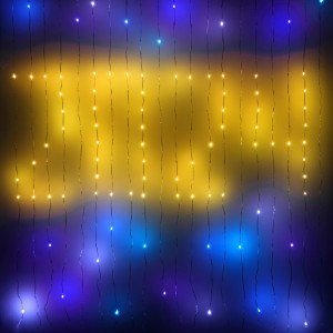 ЭРА Умная гирлянда-занавес 400 LED RGB 2x2 м Smart bluetooth IP44 ERASG -02