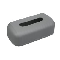 Салфетница тм VETTA Сидней, пластик, PP, серый, 27,4x14x9,2см