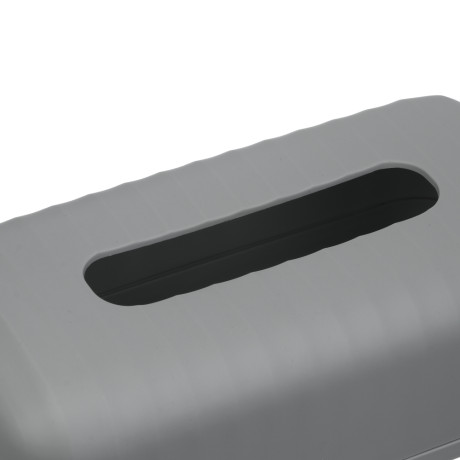 Салфетница тм VETTA Сидней, пластик, PP, серый, 27,4x14x9,2см