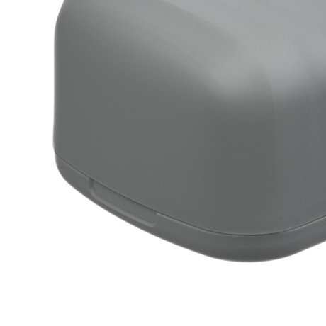 Салфетница тм VETTA Сидней, пластик, PP, серый, 27,4x14x9,2см