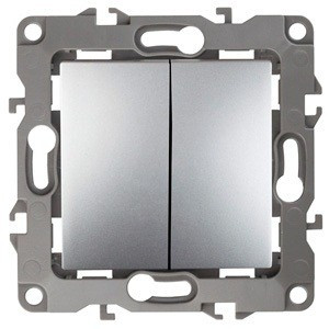 ЭРА 12 мех. выкл. проходн., СУ 2 кл. 10А алюминий, автоклеммы 12-1106-03 0448