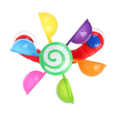 Игрушка развивающая ИГРОЛЕНД "Водяная карусель", набор 3 предмета, ABS, 14x19x4см