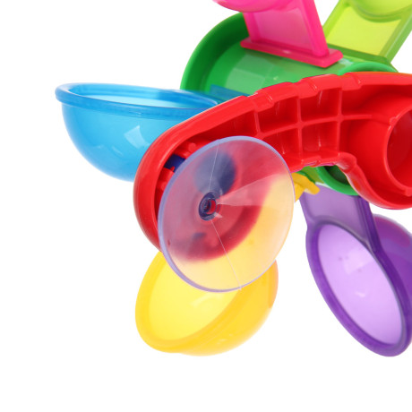 Игрушка развивающая ИГРОЛЕНД "Водяная карусель", набор 3 предмета, ABS, 14x19x4см