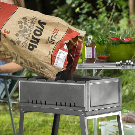 Уголь березовый, 3 кг Camping Palisad