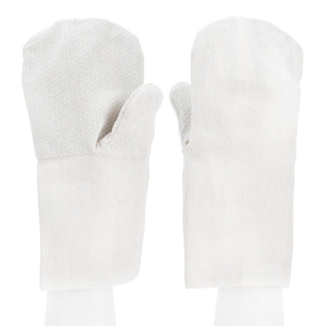 Рукавицы х/б с наладонником из ПВХ, 1 размер Сибртех