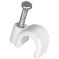 Bylectrica Скоба круглая с гвоздем (до 6 мм, цена за уп.50 шт.) ЮЛИГ.301629.003