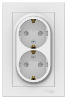 Systeme Electric AtlasDesign роз. СУ 2 мест. земля, шторки, 16А, ЛОТОС ATN001326 (6!)