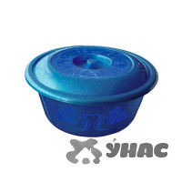 Таз 12л с крышкой МилихПластик(1)