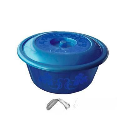 Таз 12л с крышкой МилихПластик(1)