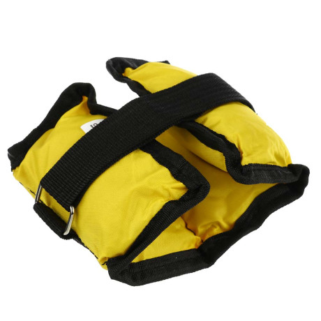 SILAPRO Набор утяжелителей для рук и ног текстильный, вес 1,0кг(+-90гр), 2шт х 0,5кг, 27х11см